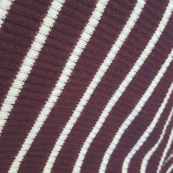 SOLD Stripped Turtleneck - Picture 2 of 2